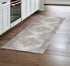 2' X 4' Gray Distressed Medallion Area Rug
